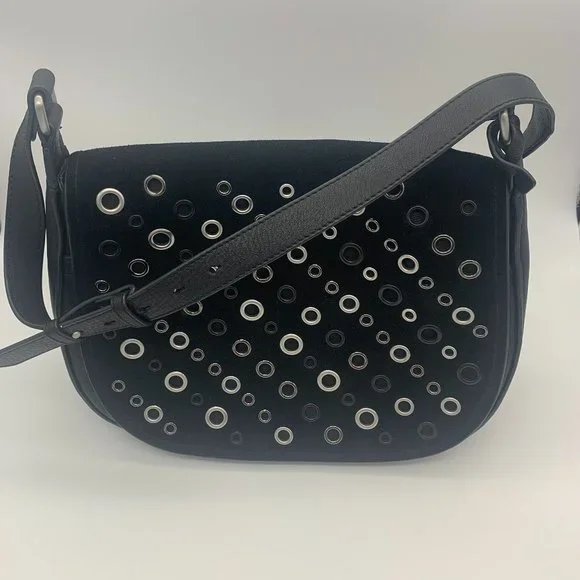 Quality Vince Camuto Leather and Suede Crossbody - Picture 2 of 12